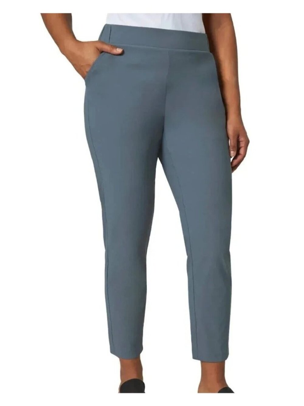 NWT Modern Ambition Women's XXL Blue  High-Rise Travel Pants